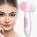 USB Rotating Facial Brush Facial Cleansing Brush Face Scrubber Gentle Exfoliating Rechargeable for Effective Cleansing and Exfoliating - Buy Online on GoSupps.com
