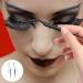 12 Pcs False Eyelashes Display Sticks - 3D Eyelash Extensions Applicator Tool for Easy Try-On & Grafting (Black & Transparent - Buy Online on GoSupps.com