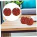 TOVINANNA 2 Piece Hand Carved Wooden Massage Ball Set - Acupressure Decor & Decompression Ornament for Relaxation - Perfect for Home & Office - Buy Online on GoSupps.com