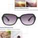 JM Classic Bifocal Reading Sunglasses for Women | Vintage UV Protection Outdoor Glasses 1.75x - Black - Buy Online on GoSupps.com