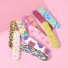 20Pcs Colorful Floral Nail Files Nail Art Tool Mini Double Sided Nail Files Emory Boards for Home EVA Nail Enhancement Small Flower File