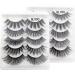 Greattangle 3D Mixed Chemical Fiber False Eyelashes - 5 Pairs Natural Soft Thick Makeup Extension Tools (GL900) - International Shipping Available - Buy Online on GoSupps.com