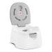Munchkin Arm & Hammer Multi-Stage 3-in-1 Potty Seat, (Potty Chair, Trainer Ring and Step Stool), Grey
