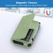 MEDMAX PU Leather Protective Case for Tandem T Slim X2 / T Slim Insulin Pumps - Sage Green | Lightweight Diabetic Storage Carrying Case - Buy Online on GoSupps.com