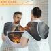 Music Piano Flame Beard Bib Apron - Best Beard Hair Catcher for Men | Perfect Father's Day & Christmas Gifts for Dad & Husband - Buy Online on GoSupps.com