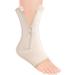 Zipper Compression Ankle Supports in Beige - Large Size for Optimal Comfort & Support | Shop Internationally - Buy Online on GoSupps.com