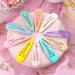 Sioppkik 30-Piece Colorful Hair Clips for Girls & Women - 5cm Metal Clips in 10 Classic Styles - Buy Online on GoSupps.com