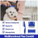 3 PCS Pet Flea Comb Set Fine Teeth Cat Dog Comb Grooming Combs Flea Removal Lice Combs Fine Tooth Comb Grooming Set Remove Float Hair Tear Marks Tick Removal Tool - Buy Online on GoSupps.com