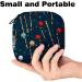 Women s Makeup Organizer with Menstrual Cup Pocket - Big Capacity Travel Band in Merry Christmas Pattern | 1 Count - Buy Online on GoSupps.com