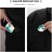 Mermaid Tail Pill Box - Stylish 2 Compartment Medicine Organizer | Portable Metal Pill Case for Pocket & Purse - Buy Online on GoSupps.com