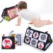 Kilpkonn baby book baby fabric book book toy baby mirror toys montessori crawl toys foldable baby prone to 0-6 months young girl black+white