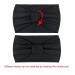 DRESHOW 4 Pack Vintage Turban Headbands for Women - Cute Knotted Wide Hair Wraps in White, Maroon, Indigo & Black - Buy Online on GoSupps.com
