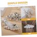 MUSISALY Rhinestone Hair Clip Women Hairpin Silver Hair Clips Hair Barrettes for Pearl Barrettes for Women Womens Barrettes for Hair Rhinestone Flower Hair Clip Pearl Hair Pin Iron - Buy Online on GoSupps.com