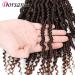 10 Inch T30 Bomb Twist Crochet Hair 6 Packs - Pre-looped Spring Twist Braids for Women - Synthetic Fluffy Dreadlocks Extension - Buy Online on GoSupps.com