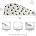 Shop Black Cat Dry Hair Cap - Quick Drying Towel Set with Button Headband | Super Absorbent & Comfortable for All Hair Types - Buy Online on GoSupps.com