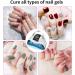 Sadodo LED UV Nail Lamp for Gel Nails 280W Gel Nail Lamp with 66 LED Beads 4 Timer Setting/Auto Sensor Professional Nail Art DIY Tools for Beginners Home Salon Use - Buy Online on GoSupps.com