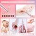 Cooserry Acrylic Nail Kit with Drill and UV Light - Beginner Nail Kit with 3 Colors Powder and Monomer Liquid Set - Buy Online on GoSupps.com