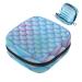 Portable women's binding-up bags menstrual cup bags feminine menstrual insert bag for teenage girls tampons for the first period marine-mean-maiden dandruff pattern