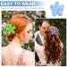 8 Pcs Large Cute Matte Daisy Flower Hair Claw Clips for Women - Non-slip Strong Hold Barrettes Headwear Accessories in 8 Colors - Buy Online on GoSupps.com