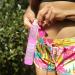 PARA'KITO Mosquito Repellent Wristband - Waterproof Outdoor Bug Bracelet with Natural Oils - Sport Edition (Fuchsia) - Buy Online on GoSupps.com