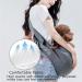Vrbabies Dog Carrier Bag for Small Dogs | Adjustable Thick Shoulder Straps - Dark Gray - Buy Online on GoSupps.com