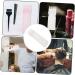 Happyyami Lot De 3 Bouteilles De Coiffure Applicateurs De Teinture Pour Cheveux 250 Ml Plastique L ger Blanc Et Rose Pour Salon Professionnel Et Usage Domestique - Buy Online on GoSupps.com