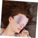 FRCOLOR 1pc Plush Blackout Sleep Eye Shade for Adults - 3D Eye Cover Patches for Naps & Sleeping - Soft Pink Eye Mask - Buy Online on GoSupps.com