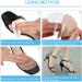 Haofy High Heel Forefoot Insoles - 2 Pairs Gel Cushions for Pain Relief | Anti-Slip Metatarsal Pads for Women - Buy Online on GoSupps.com