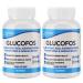 Arymar Glucofos Complex with L-Glutamic Acid Ashwagandha Ginkgo Biloba & Phosphorus 60 Capsules 2 Pack