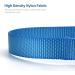 Audwud Thick Nylon Dog Collar - Classic Adjustable Neck Band for Small Medium & Large Dogs - 4 Sizes - Beach Blue - Buy Online on GoSupps.com
