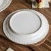 Serving Plates Ceramic Western Dish Dessert Dish Vintage Pattern Dining Plate Home Kitchen Restaurant Western Chinese Dining Plate Round White for Appetizer Dinner and Desserts (Size : CH) Small - Buy Online on GoSupps.com