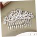 DOITOOL French Side Comb Small Womens Hair Accessories Bridesmaid Hair Comb Veils for Brides Wide Teeth Side Pins Goody Hair Clips for Women Bridal Hair Clip Metal Women's - Buy Online on GoSupps.com