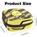 Buy Portable Women's Binding-Up Bags & Menstrual Cup Pockets | Cute Black & Yellow Designs for Teens - Buy Online on GoSupps.com