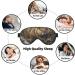 Beaver Working Print Unisex Sleeping Eye Mask | Soft Blocking Adjustable Strap Face Mask for Comfortable Sleep - Buy Online on GoSupps.com
