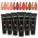 AIMEILI Builder Nail Gel Kit 6 Colours 15ml Nail Extension Gel Polish Acrylic Gel Builder Nail Gel Kit UV LED Nail Enhancement Gel Gifts Set Nail Kit17 017