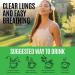 Organic 10-Day Lung Detox Tea for Respiratory Support - Buy Online on GoSupps.com