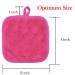 Bloom Makeup Remover Cloths Reusable Microfiber Face Cleaning Cloths Pink (5x5 inch 6 Pack) for Effortless Makeup Removal - Buy Online on GoSupps.com