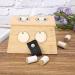 2 Holes Bamboo Moxibustion Box & Roller Stick Holder - Portable Moxibustion Tool for Effective Relief - Buy Online on GoSupps.com