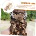 Angoily Bridal Comb Bridal Accessories Hairpins Grips Barrettes Rhinestone for Hair Flowers Decoration Hair Insert Comb Hair Jewels for Women Fabric Hair up Tricolor Pink Women's - Buy Online on GoSupps.com