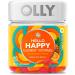 OLLY Fiber Gummy Rings 5g Prebiotic Fiber FOS (Fructo-oligosaccharides) Digestive Support & Hello Happy Gummy Worms Mood Balance Support Vitamin D Saffron Adult Chewable Supplement - Buy Online on GoSupps.com
