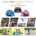 Lamsion Kids Helmet Set with Protective Gear for Ages 4-10, Pink - Cycling, Skating, Scooter - Buy Online on GoSupps.com