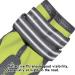 Mokcci TrueLove Waterproof Dog Boots - Reflective Straps for Small Medium & Large Dogs (4 Pack) - Paw Protection - Green - Buy Online on GoSupps.com