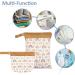 Buy Maeau Wetbag Set - 2 Reusable Fabric Diaper Bags (20x28cm & 30x40cm) - Waterproof Organizer for Baby Gym & Kindergarten - 24 Stylish Patterns - Buy Online on GoSupps.com