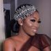 ZHENM Silver Wedding Hair Comb - Bridal Rhinestone Headband for Brides & Bridesmaids - Buy Online on GoSupps.com