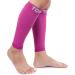 TOFLY Footless Calf Compression Sleeve 20-30mmHg for Men & Women - Pink, 2XL - Buy Online on GoSupps.com