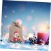 KOMBIUDA 6pcs Christmas Sack Bags Drawstring Christmas Bag Multipurpose Storage Bags Elk Burlap Bag - Buy Online on GoSupps.com