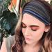 Generse Boho Headbands 3 Pack - Elastic Wide Yoga Turban Striped Twisted Head Wraps for Women & Girls - Stylish Hair Accessories - Buy Online on GoSupps.com