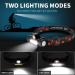 3-Pack Rechargeable Headlamp Flashlight: 500 Lumens Super Bright Cree LED, Lightweight, Perfect for Camping, Running, Hiking & Working - Buy Online on GoSupps.com