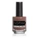 SOPHi Non Toxic Low Odour Cruelty Free Vegan Nail Polish Matte bisque mauve (Boyfriend Abroad)