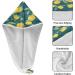 Lemon Tree Dry Hair Cap Set - 2 Piece Quick Drying Towel & Button Headband | Super Absorbent & Soft for Ideal Hair Care - Buy Online on GoSupps.com